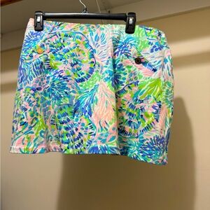 Lilly Pulitzer Colorful Tropical Skort